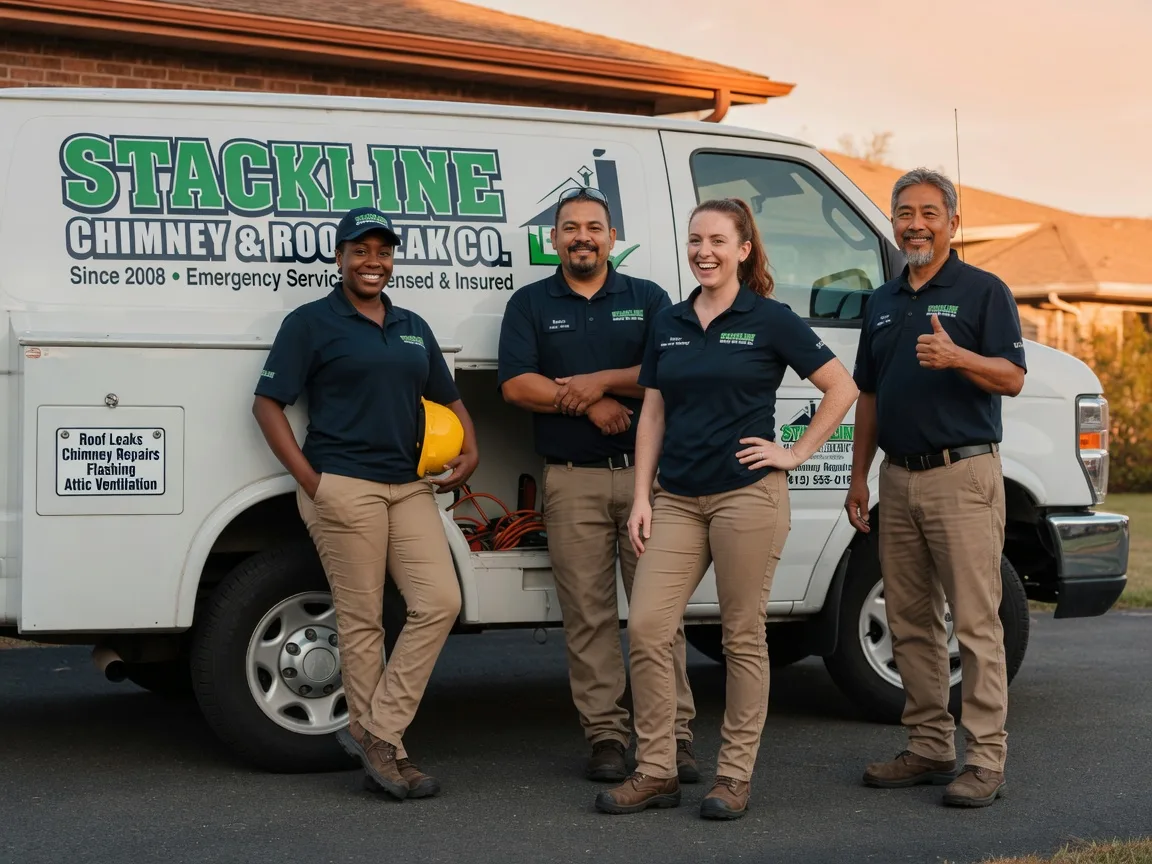 Chimney flashing repair company in Augusta Springs, VA